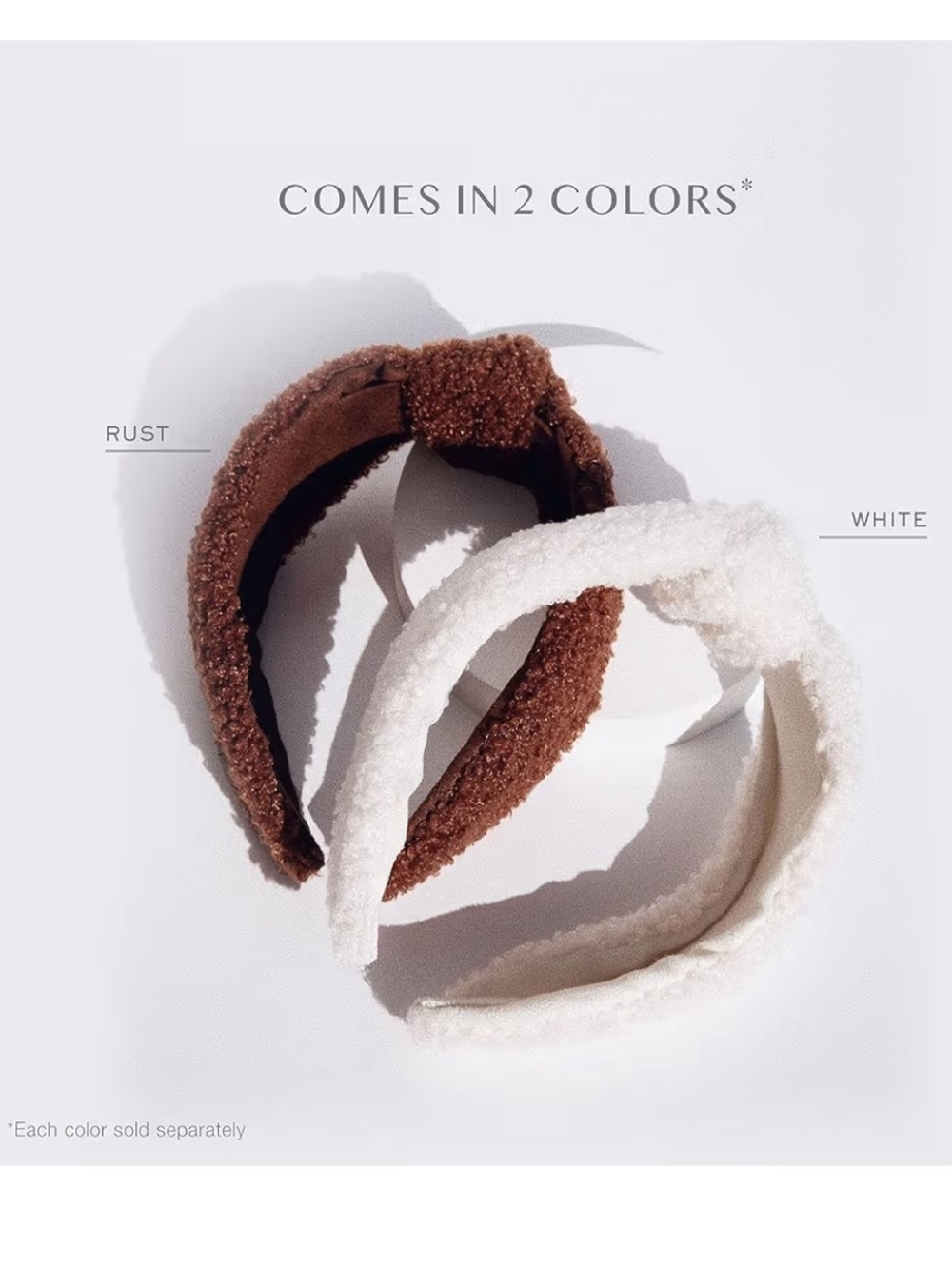 Kristin ESS Hair | Cozy‎ Headband | White | NWT